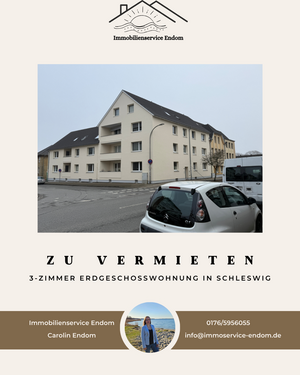 Foto - Wohnung zum Mieten in Schleswig 547,00 € 59 m²