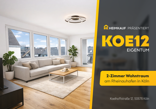 Foto - Wohnung zum Kaufen in Köln 429.000,00 € 65 m²