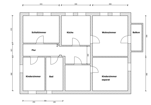 Foto - Wohnung zum Mieten in Oelsnitz 590,00 € 88.1 m²