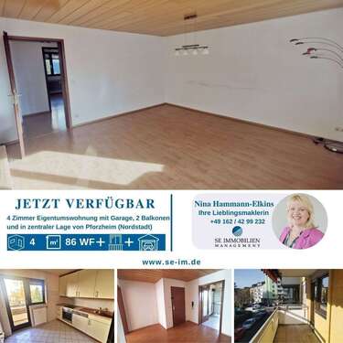 Foto - Wohnung zum Kaufen in Pforzheim 258.000,00 € 86 m²