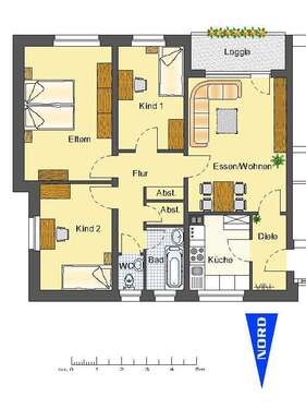 Foto - Wohnung zum Mieten in Arnsberg 639,00 € 89 m²