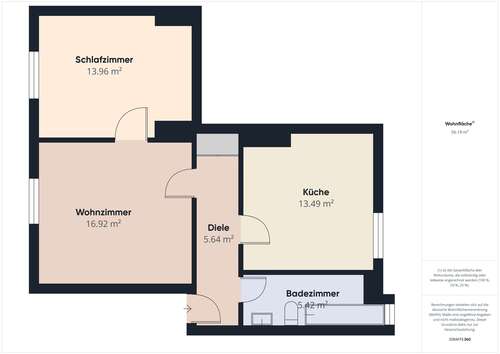 Foto - Wohnung zum Kaufen in Remscheid 65.000,00 € 55 m²