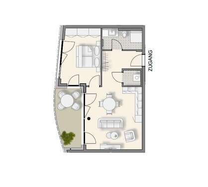 Foto - Wohnung zum Kaufen in Weinsberg 348.900,00 € 60.13 m²