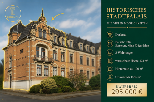 Foto - Haus zum Kaufen in Zittau 295.000,00 € 421 m²