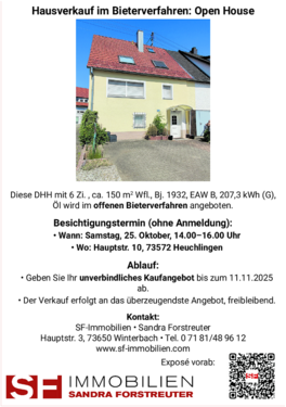 Foto - Haus zum Kaufen in Heuchlingen 230.000,00 € 150 m²