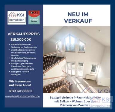 Foto - Wohnung zum Kaufen in Zwenkau 215.000,00 € 82 m²