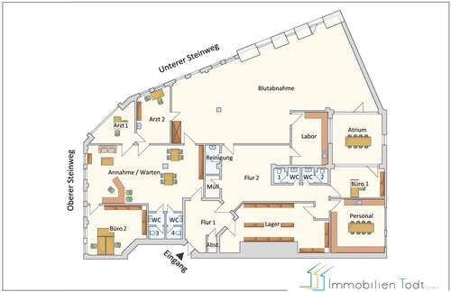 Foto - Büro in Plauen 3.100,00 € 423.6 m²