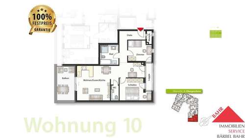 Foto - Wohnung zum Kaufen in Böblingen 629.000,00 € 92 m²