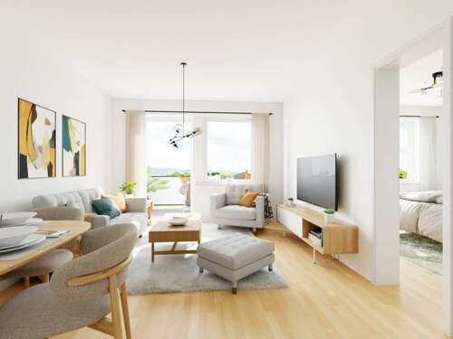 Foto - Wohnung zum Mieten in Chemnitz 289,69 € 49.1 m²