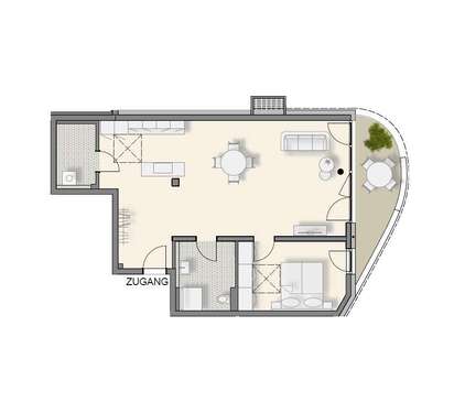 Foto - Wohnung zum Kaufen in Weinsberg 480.500,00 € 84.29 m²