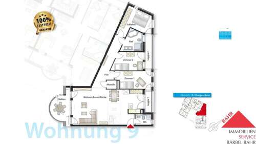 Foto - Wohnung zum Kaufen in Böblingen 825.000,00 € 123 m²