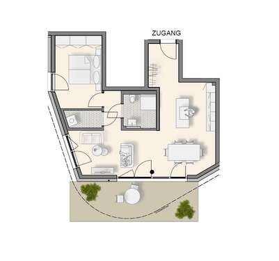 Foto - Wohnung zum Kaufen in Weinsberg 409.500,00 € 71.84 m²