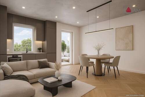 Foto - Wohnung zum Kaufen in Frankfurt am Main 355.000,00 € 35.72 m²