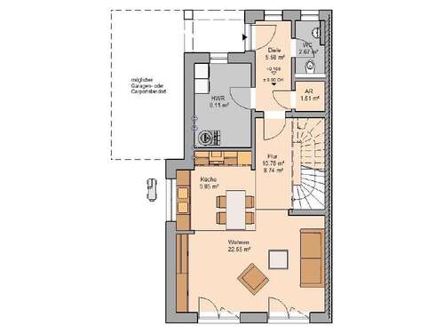 Foto - Haus zum Kaufen in Issum 483.900,00 € 119 m²