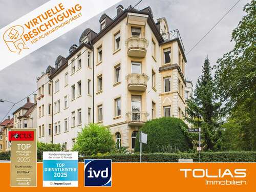 Foto - Wohnung zum Kaufen in Stuttgart 360.000,00 € 108.8 m²