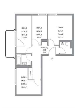 Foto - WG-Zimmer in Berlin 740,00 € 13 m²