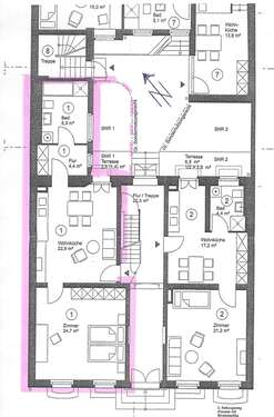 Foto - Wohnung zum Kaufen in Potsdam 321.000,00 € 61.7 m²