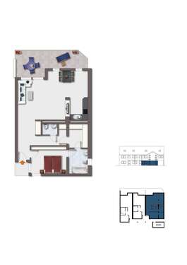 Foto - Wohnung zum Mieten in Saarbrücken 650,00 € 87.05 m²