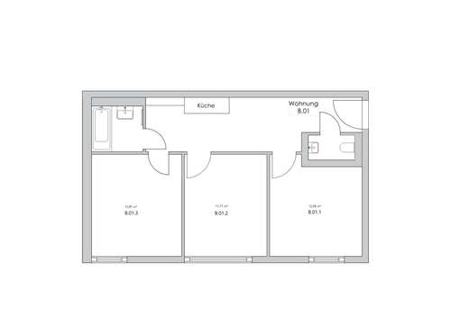Foto - WG-Zimmer in Berlin 680,00 € 11 m²