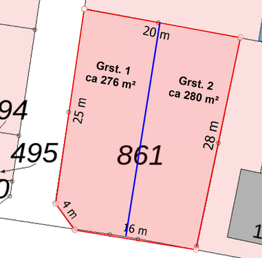 Foto - Grundstück zu verkaufen in Brüggen 134.000,00 € 276 m²