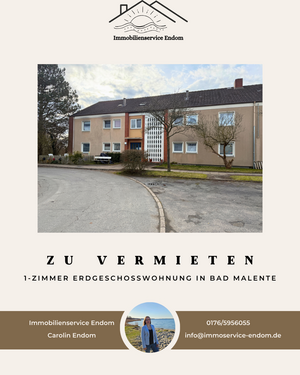 Foto - Wohnung zum Mieten in Bad Malente 300,00 € 37.18 m²