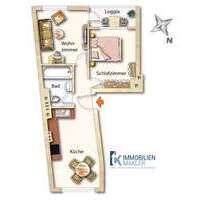 Wohnung zum Mieten in Kassel Wehlheiden 475,00 € 45.65 m² - Kassel / Wehlheiden