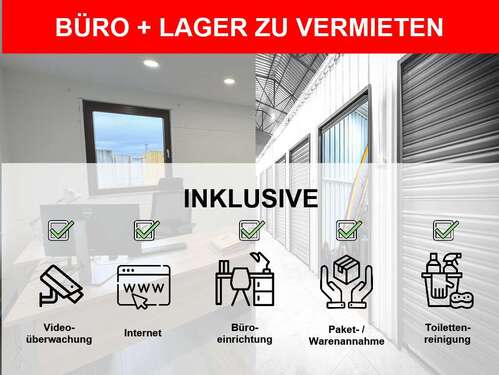 Foto - Halle in Aachen 550,00 € 40 m² - 550,00 EUR Kaltmiete, ca.  40,00 m²