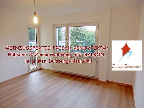 Foto - Wohnung zum Mieten in Duisburg 395,00 € 58.27 m²