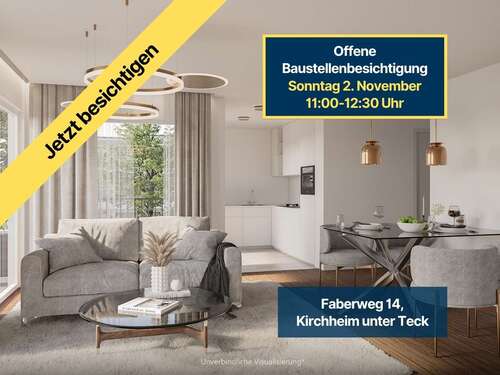 Foto - Wohnung zum Kaufen in Kirchheim unter Teck 457.000,00 € 77.87 m²
