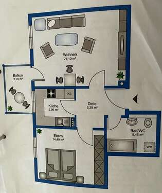 Foto - WG-Zimmer in Munich 1.000,00 € 15 m²