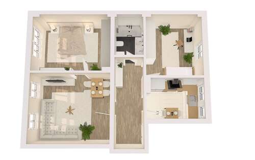 Foto - Wohnung zum Mieten in Pirna 679,00 € 77 m²