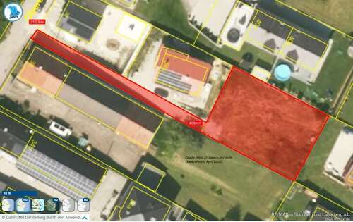Foto - Grundstück zu verkaufen in Jettingen-Scheppach Freihalden 199.000,00 € 714.5 m²