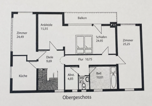 Foto - Wohnung zum Mieten in Pürgen 1.750,00 € 133 m²