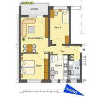 Wohnung zum Mieten in Detmold 489,00 € 66.65 m²