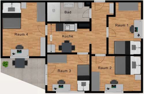 Foto - WG-Zimmer in München 790,00 € 11 m²