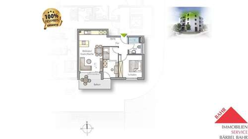 Foto - Wohnung zum Kaufen in Holzgerlingen 425.000,00 € 64 m²