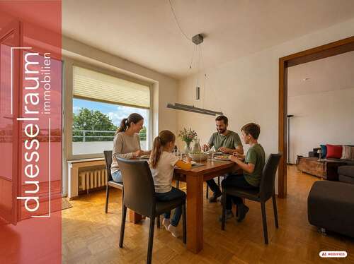 Foto - Wohnung zum Kaufen in Düsseldorf Urdenbach 240.000,00 € 79 m²