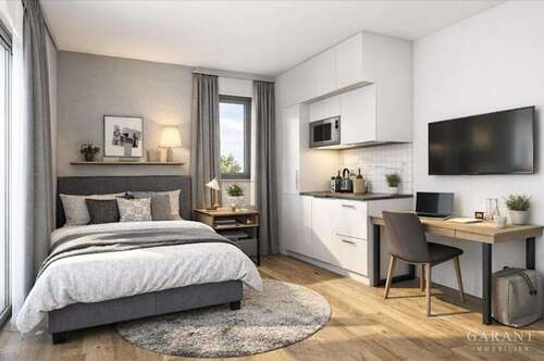 Foto - Wohnung zum Kaufen in Augsburg 190.000,00 € 29 m²