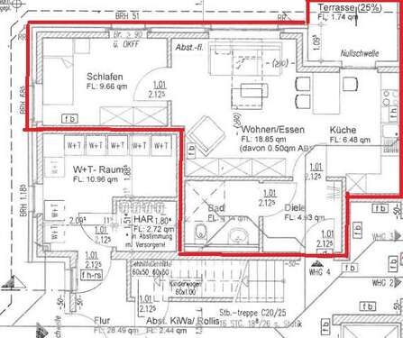Foto - Wohnung zum Mieten in Heinsberg-Oberbruch 278,33 € 45.8 m²