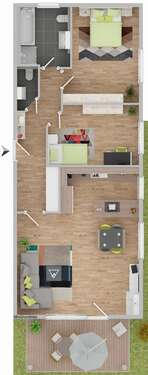 Foto - Wohnung zum Kaufen in Ofterdingen 429.000,00 € 85.13 m²