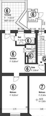 Foto - Wohnung zum Kaufen in Hilden 149.000,00 € 53 m²