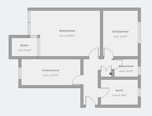 Foto - Wohnung zum Kaufen in Berlin 320.000,00 € 71 m²