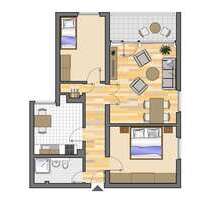 Wohnung zum Mieten in Gelsenkirchen 499,00 € 71.26 m²