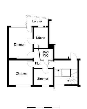 Foto - Wohnung zum Mieten in Bremerhaven 310,00 € 47.72 m²