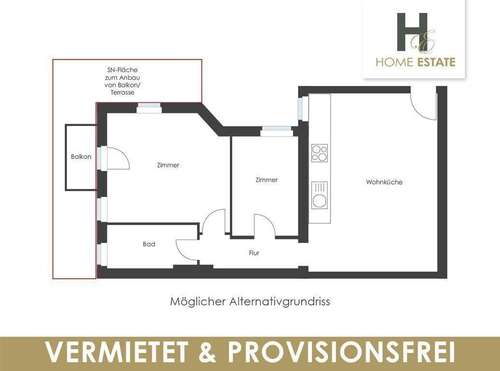 Foto - Wohnung zum Kaufen in Berlin 190.000,00 € 75 m²