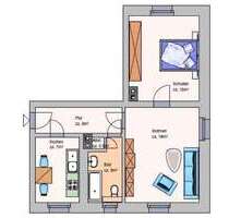 Wohnung zum Mieten in Meuselwitz 285,00 € 49.9 m²