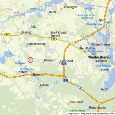 Foto - Grundstück zu verkaufen in Kloster Lehnin 120.000,00 € 1450 m²