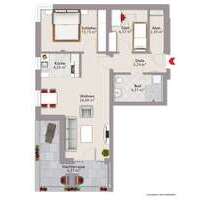 Wohnung zum Kaufen in Langquaid 250.000,00 € 69 m²