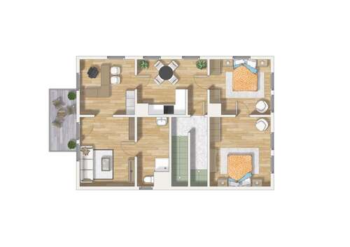 Foto - Wohnung zum Mieten in Bad Laasphe 638,00 € 71.18 m²