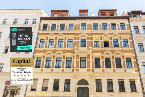 Foto - Wohnung zum Kaufen in Leipzig Schleußig 259.000,00 € 84 m²